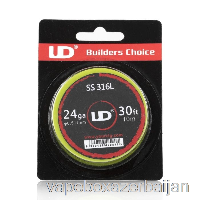 Vape Baku UD Youde Resistance Wire 24 GA - SS316 Stainless Steel